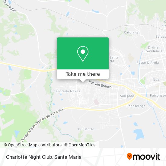 Charlotte Night Club map