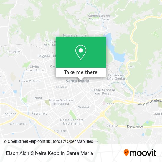 Mapa Elson Alcir Silveira Kepplin