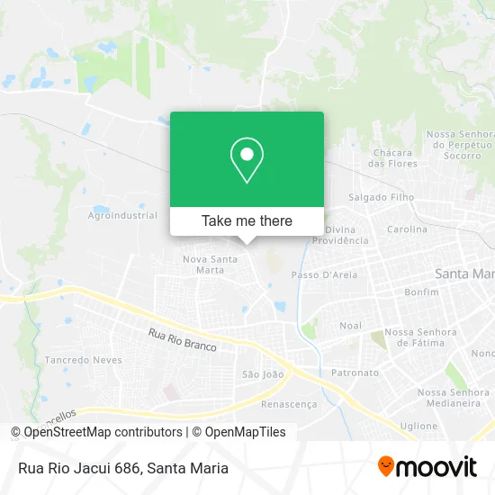 Rua Rio Jacui 686 map
