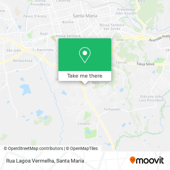 Rua Lagoa Vermelha map