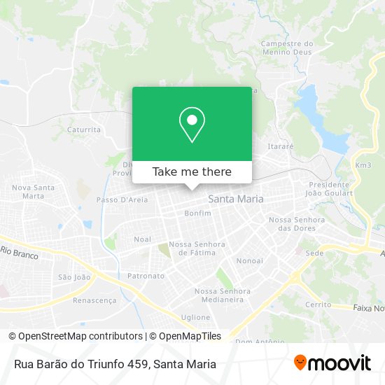 Rua Barão do Triunfo 459 map