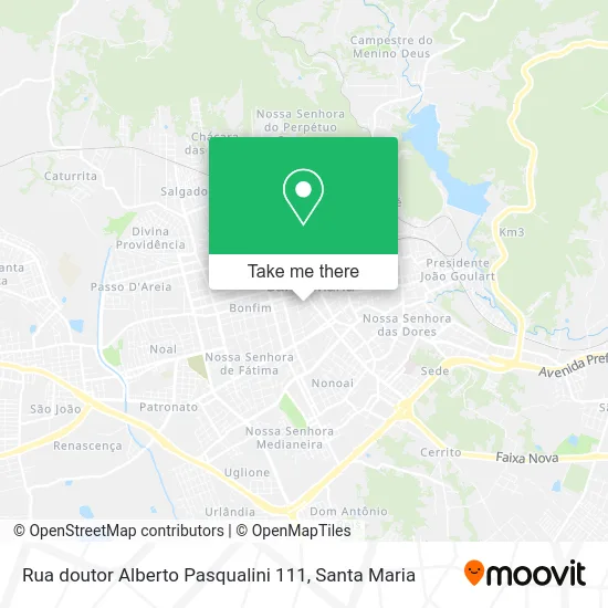 Rua doutor Alberto Pasqualini 111 map