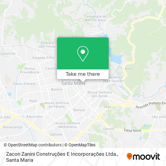 Zacon Zanini Construções E Incorporações Ltda. map