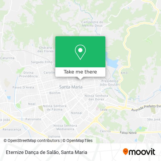 Eternize Dança de Salão map