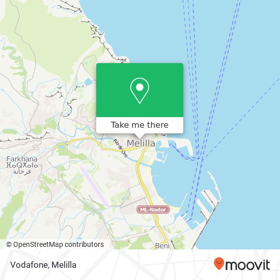 Vodafone map