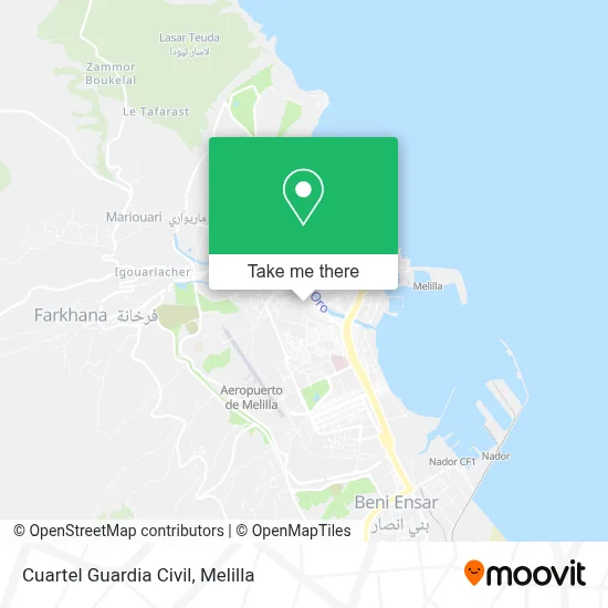 Cuartel Guardia Civil map