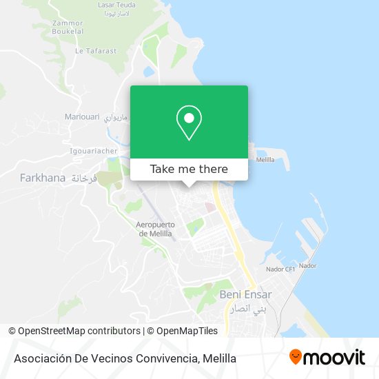 Asociación De Vecinos Convivencia map