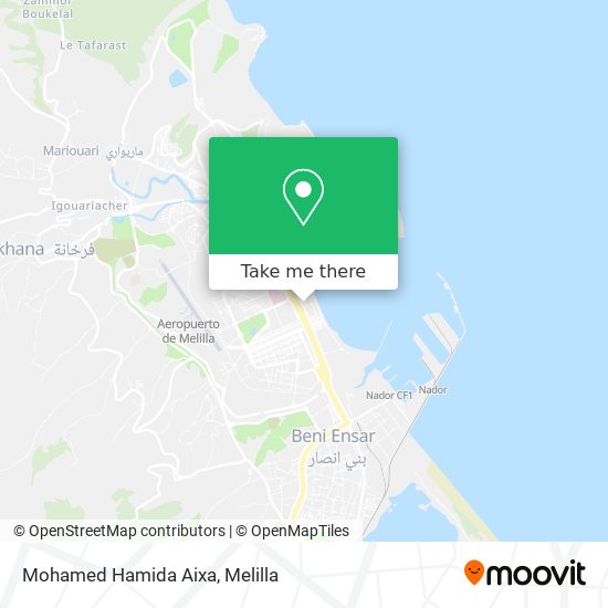 mapa Mohamed Hamida Aixa