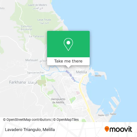 Lavadero Triangulo map