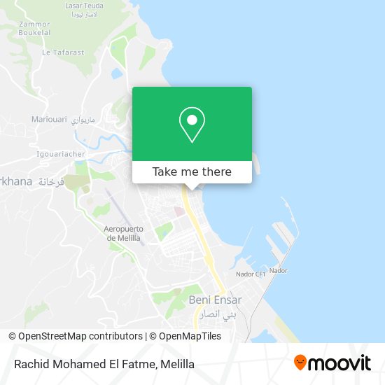 Rachid Mohamed El Fatme map