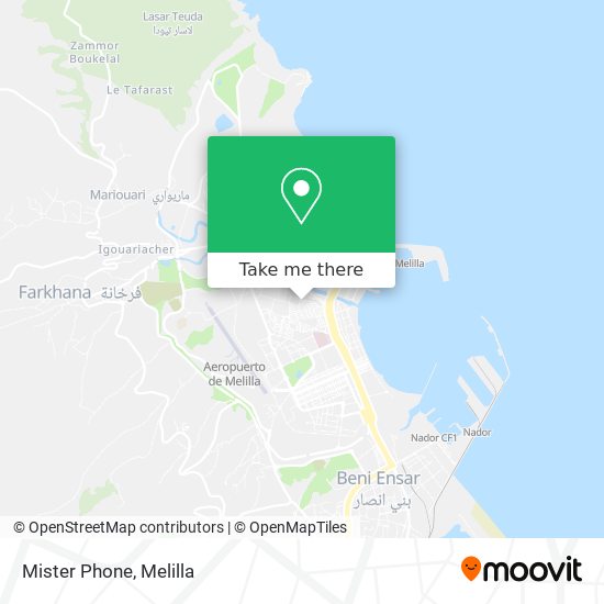 Mister Phone map