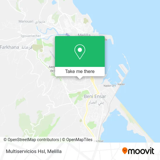 Multiservicios Hsl map