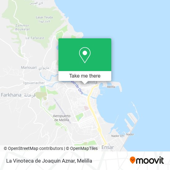 La Vinoteca de Joaquín Aznar map