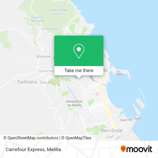 Carrefour Express map