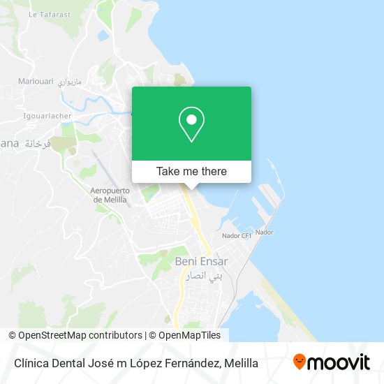Clínica Dental José m López Fernández map