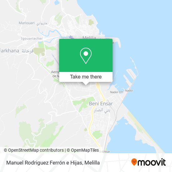 Manuel Rodriguez Ferrón e Hijas map