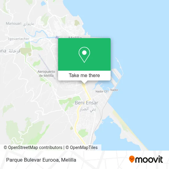 Parque Bulevar Eurooa map