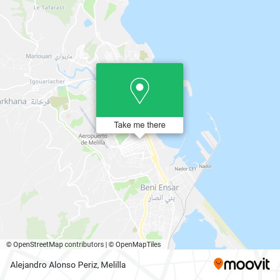 Alejandro Alonso Periz map