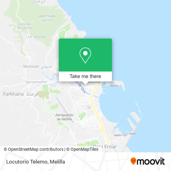 Locutorio Telemo map