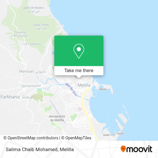 Salima Chaib Mohamed map