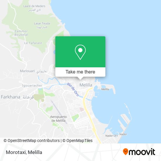 Morotaxi map