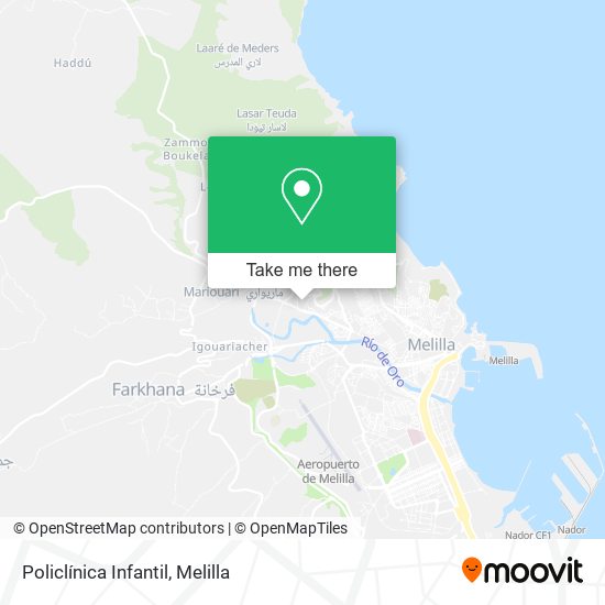 Policlínica Infantil map