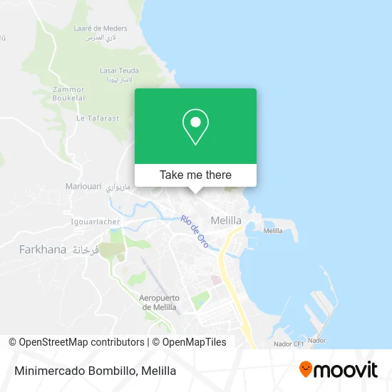 Minimercado Bombillo map