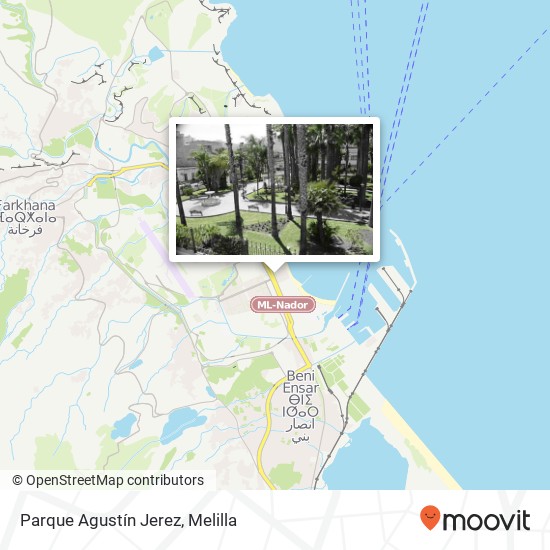 Parque Agustín Jerez map