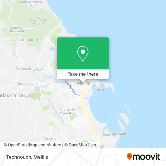 Technouch map