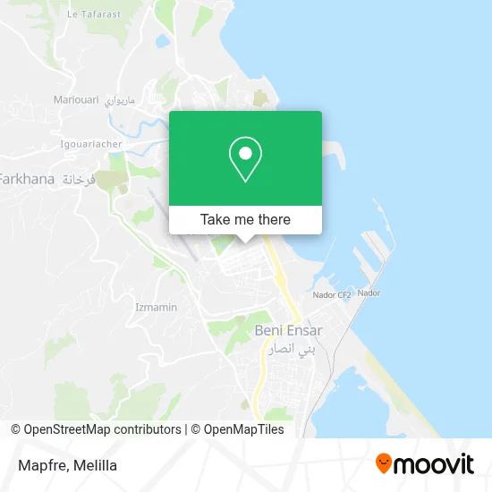 Mapfre map