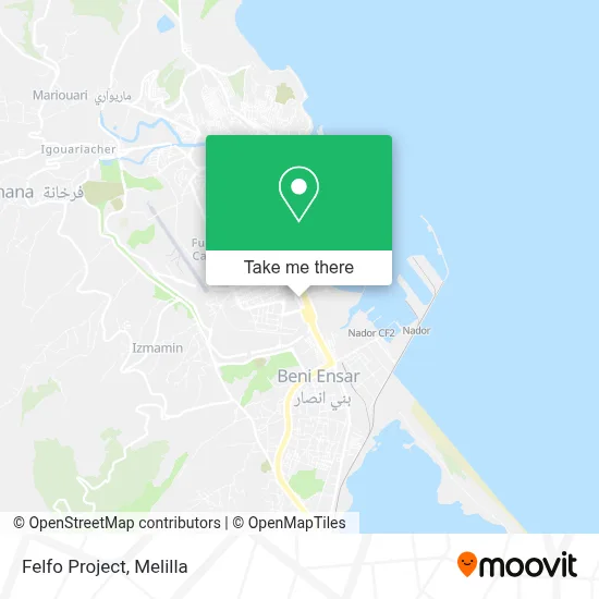 Felfo Project map