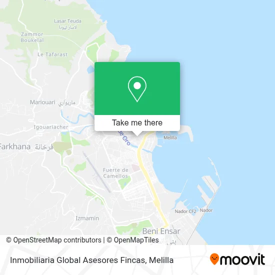 Inmobiliaria Global Asesores Fincas map