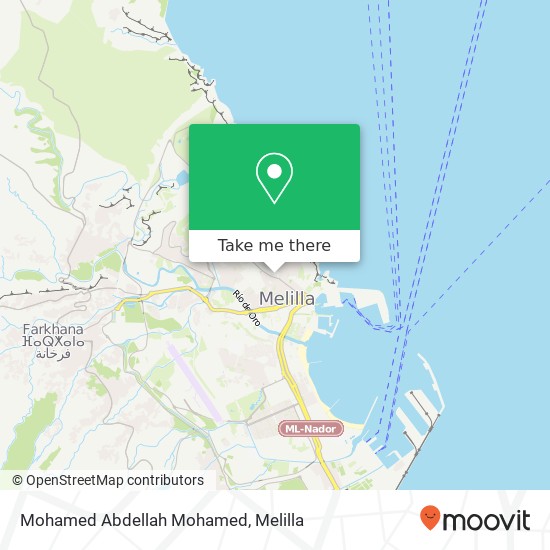 Mohamed Abdellah Mohamed, Calle Gran Capitán, 6 52002 Melilla map