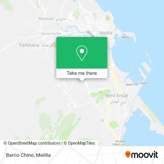 Barrio Chino map