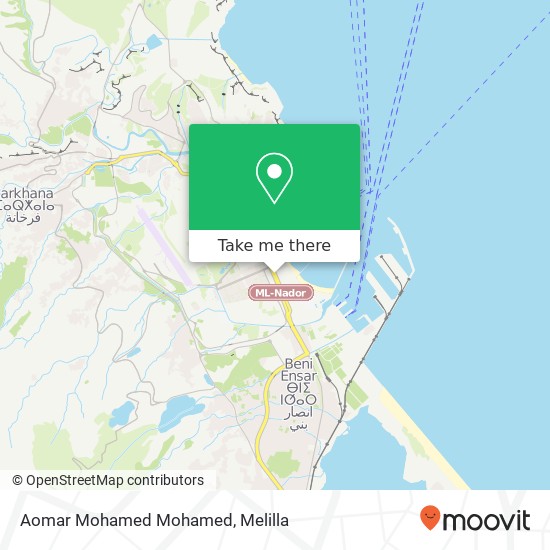 Aomar Mohamed Mohamed map