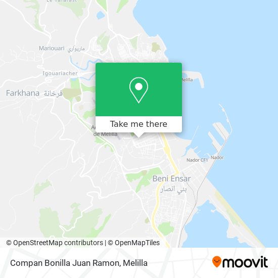 Compan Bonilla Juan Ramon map