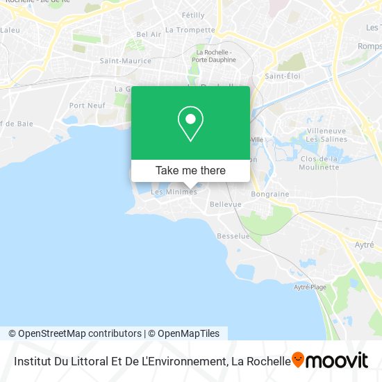 Institut Du Littoral Et De L'Environnement map