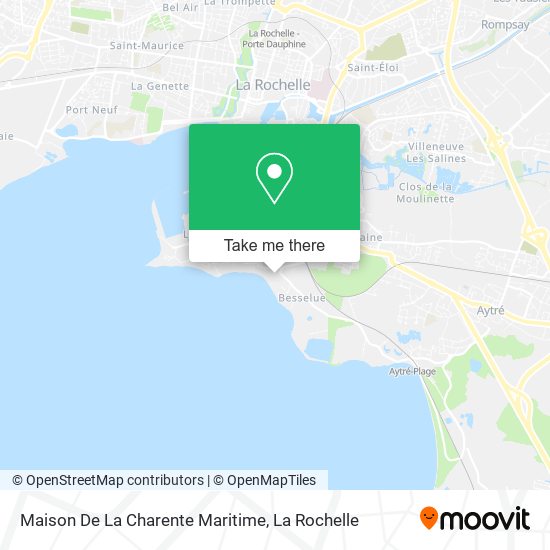 Mapa Maison De La Charente Maritime