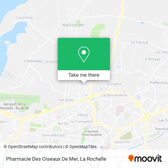 Pharmacie Des Oiseaux De Mer map