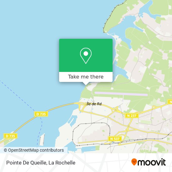 Pointe De Queille map