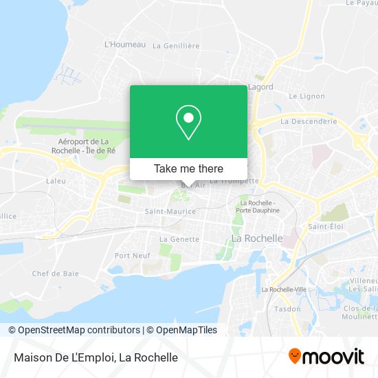 Maison De L'Emploi map