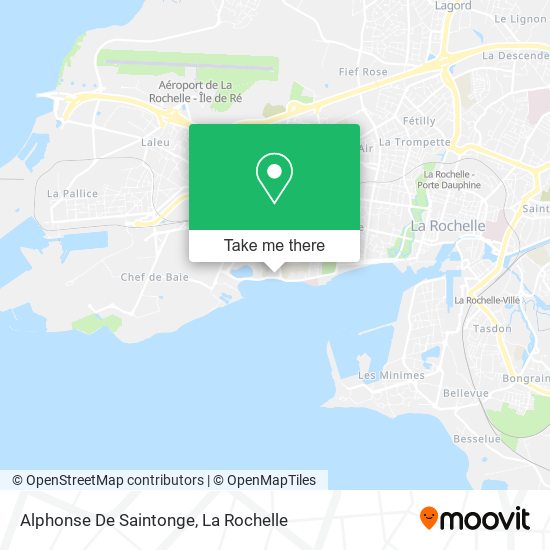 Alphonse De Saintonge map