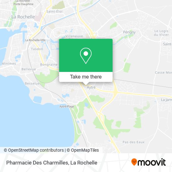 Pharmacie Des Charmilles map