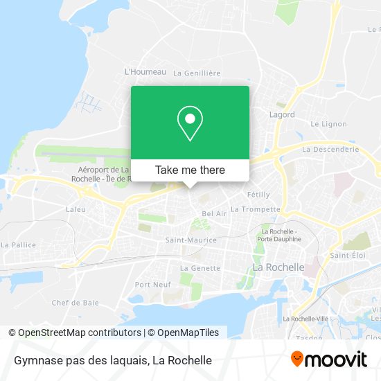 Gymnase pas des laquais map