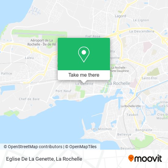 Eglise De La Genette map