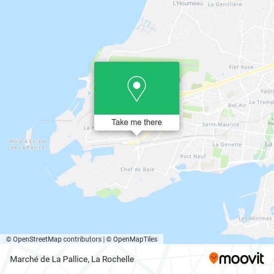Marché de La Pallice map