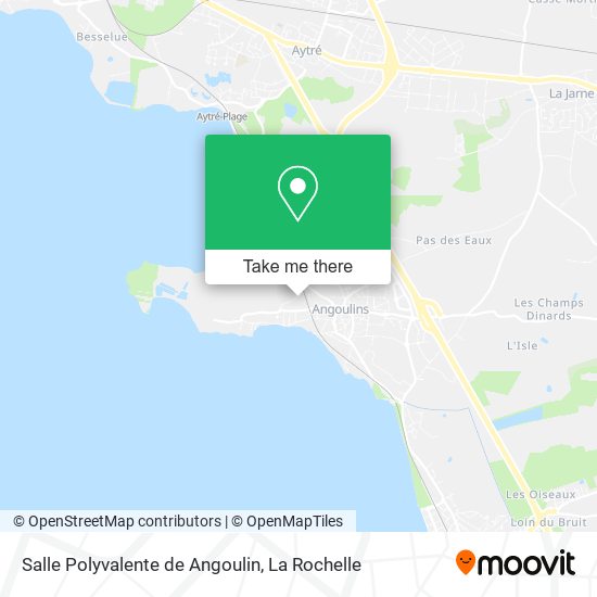 Salle Polyvalente de Angoulin map