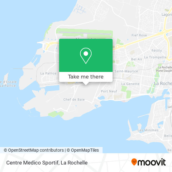Centre Medico Sportif map