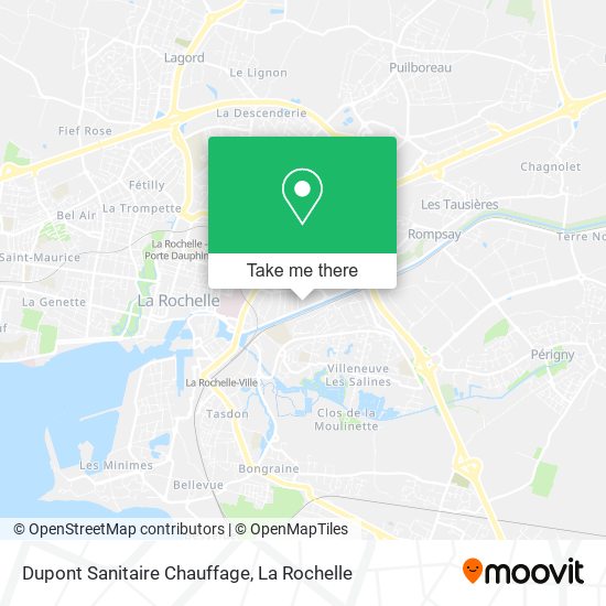 Dupont Sanitaire Chauffage map