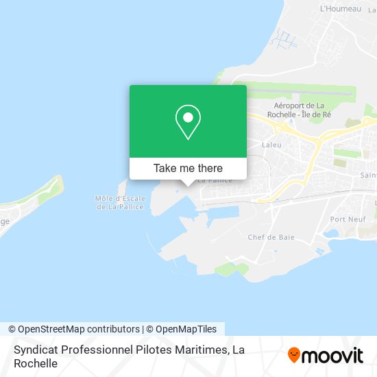 Syndicat Professionnel Pilotes Maritimes map